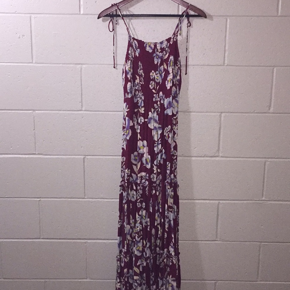 Free People Floral Maxi Dress